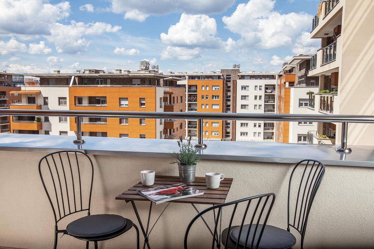 A Blok-Apartment The One Belgrád Kültér fotó