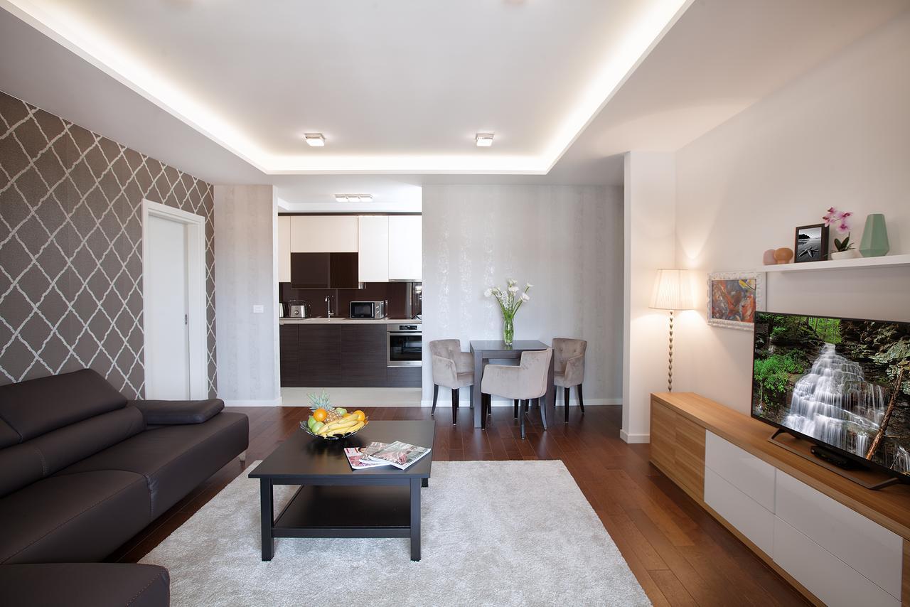 A Blok-Apartment The One Belgrád Kültér fotó